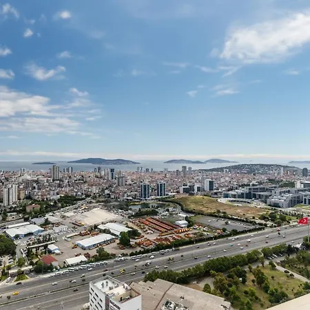 Apartment Sea View New Built Near Kartal Coast Istanbul