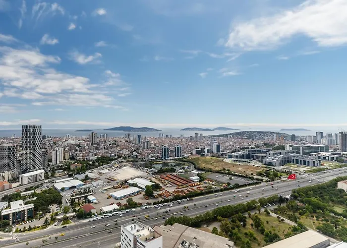 Apartment Sea View New Built Near Kartal Coast Istanbul