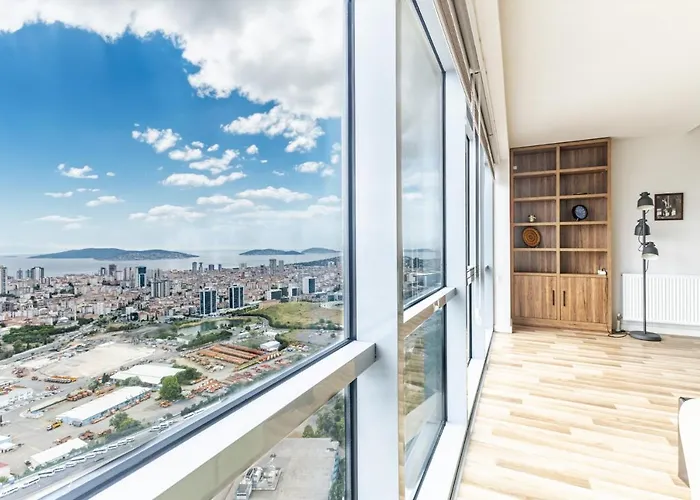 Sea View New Built Near Kartal Coast Apartment *