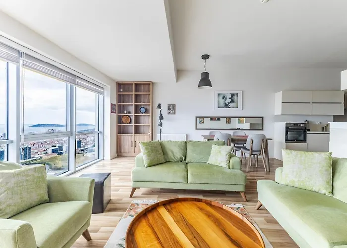 Sea View New Built Near Kartal Coast Apartment